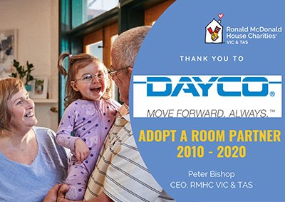 News Dayco Australia Charity 2020